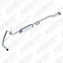 2011-2014 Ford F150 V6 EcoBoost 3'' Catback Sportavgassystem Sidoutblås AL P Series Exhaust MBRP
